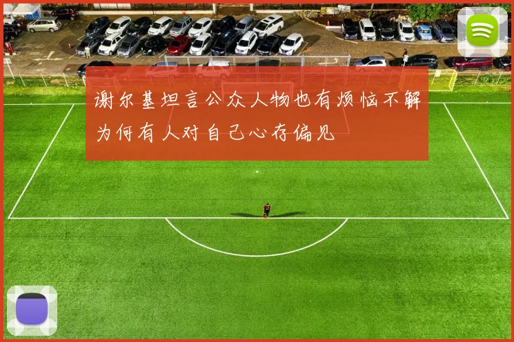 谢尔基坦言公众人物也有烦恼不解为何有人对自己心存偏见